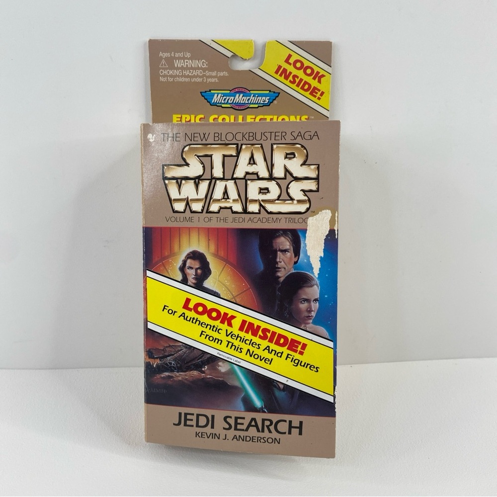 1996 Galoob Star Wars Micro Machines Jedi Search MIB Sun Crusher Tie Interceptor